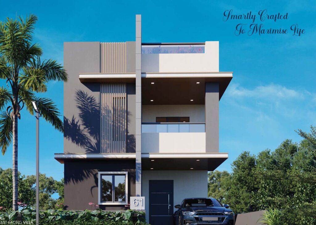4BHK Luxurious Villas in Patighanpur, Kollur